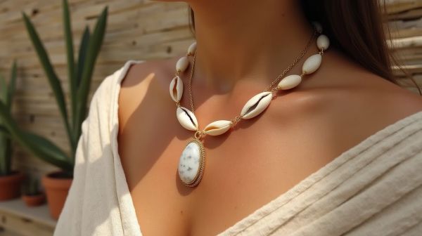 Shell necklaces: this summer’s bohemian trend